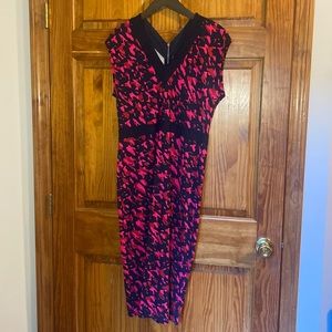 H&M Sleeveless Print Bodycon Dress